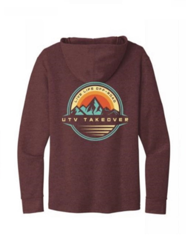 2022 UTV Takeover Round Maroon Hoodie