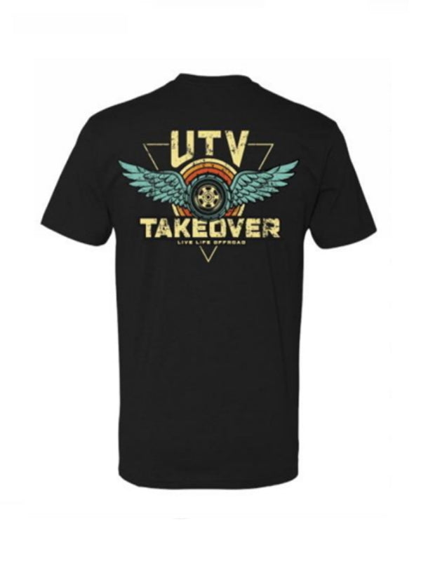 2022 UTV Takeover Wings T-Shirt Color