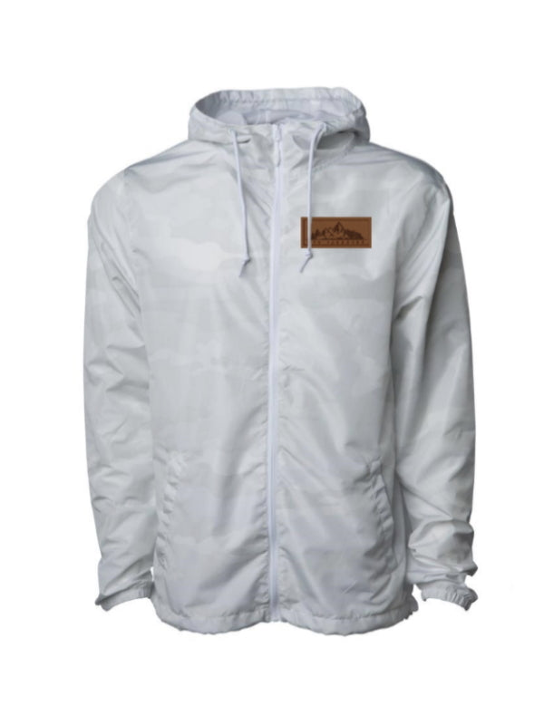 2022 UTV Takeover White Camo Full Zip Windbreaker