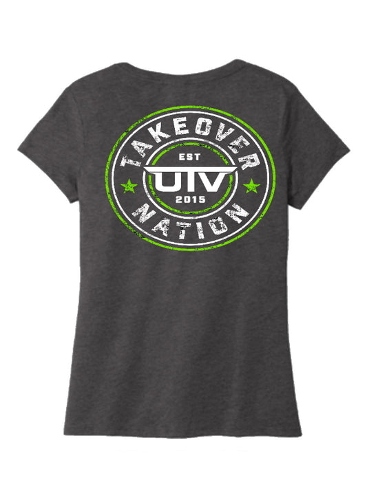 2023 UTV Takeover Nation Women's V-Nack T-Shirt