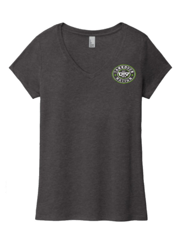 2023 UTV Takeover Nation Women's V-Nack T-Shirt