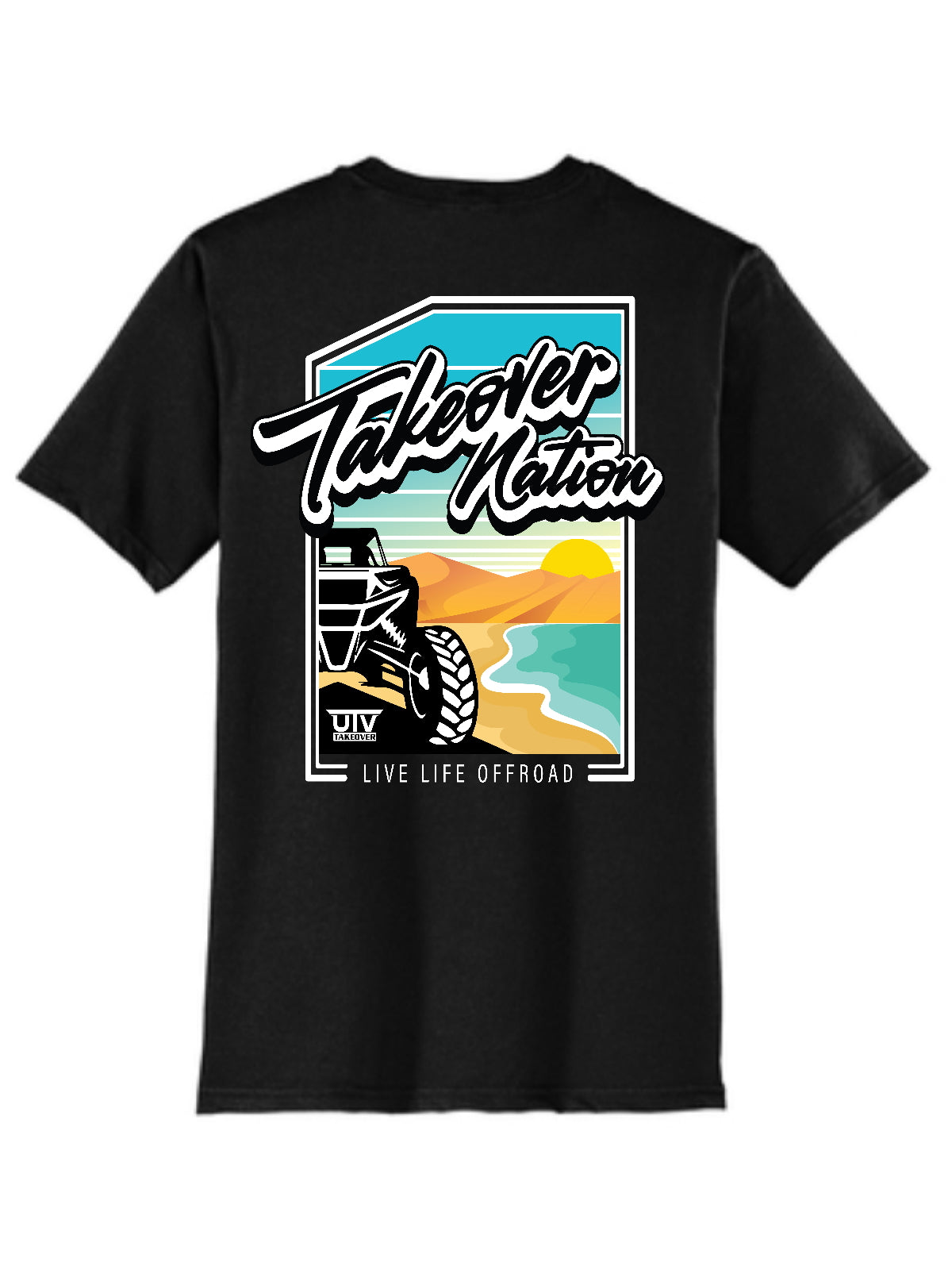 2024 UTV Takeover T-Shirt - Nation Beach Design