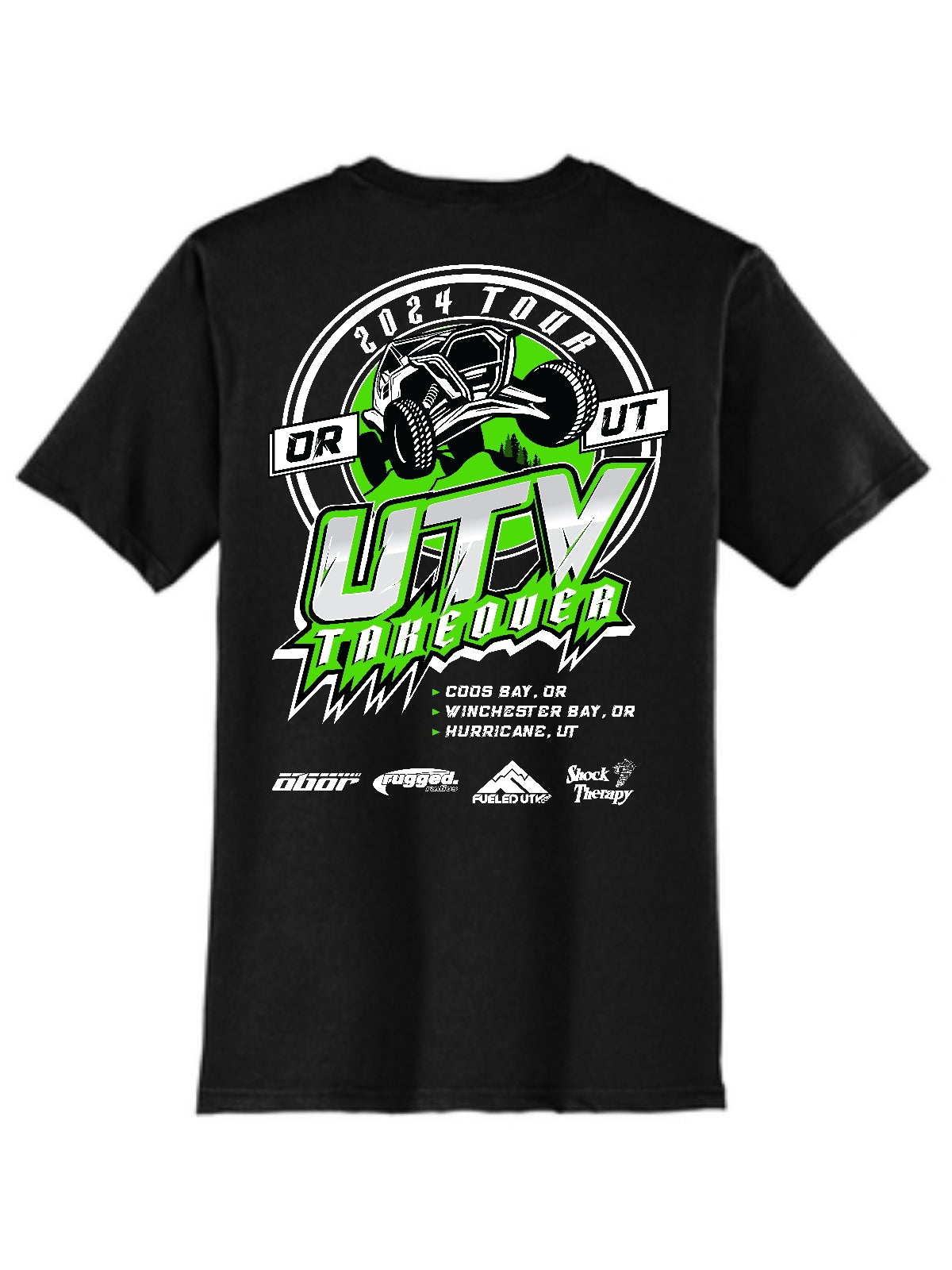 2024 UTV Takeover T-Shirt - Tour Design (Youth)