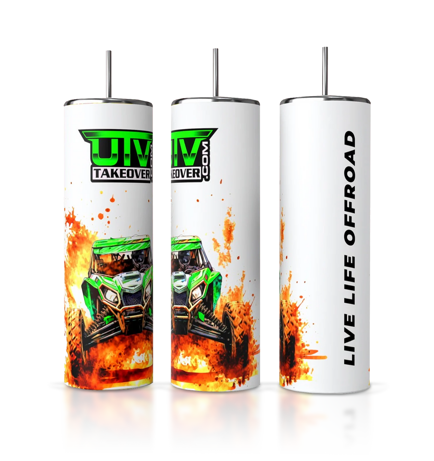 2024 UTV Takeover Tumbler - Mud Design (20oz)