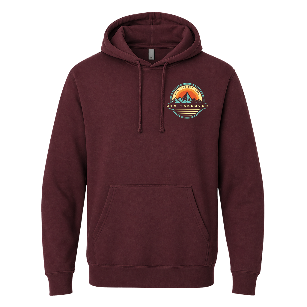2022 UTV Takeover Hoodie - Round Live Life Offroad Logo