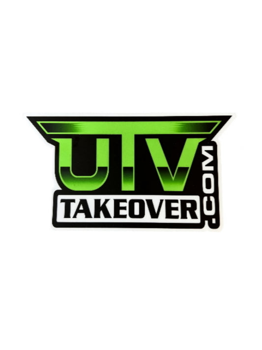 UTV Takeover Logo Sticker