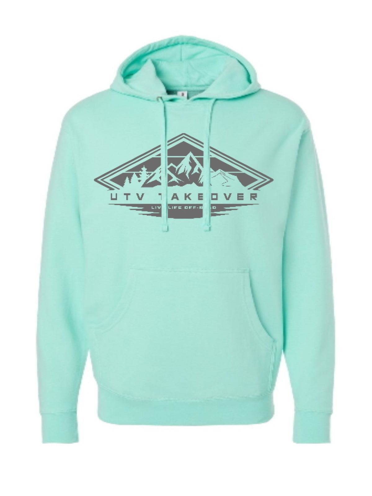 2024 UTV Takeover Diamond Men's Teal Hoodie