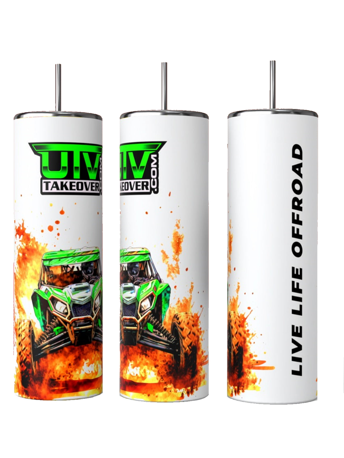 2024 UTV Takeover Tumbler - Mud Design (20oz)