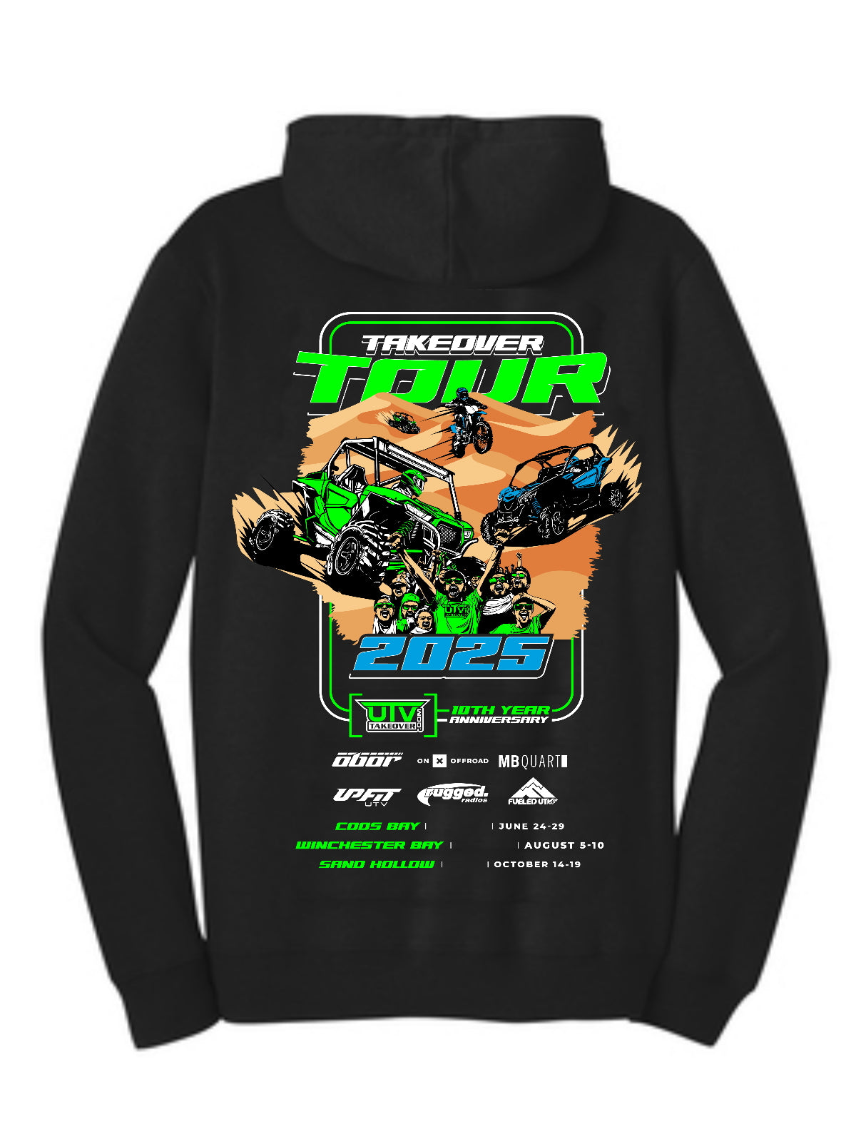 2025 UTV Takeover Hoodie - Tour Design (Youth)