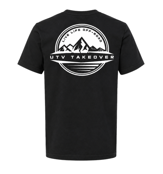 2022 UTV Takeover T-Shirt - Round Live Life Offroad Design (With Pocket)