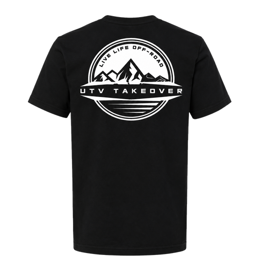 2022 UTV Takeover T-shirt - Round Live Life Offroad Logo
