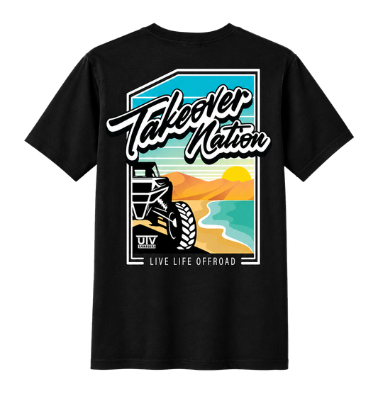 2024 UTV Takeover T-Shirt - Nation Beach Design