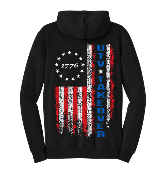2024 UTV Takeover Hoodie - Patriotic Design