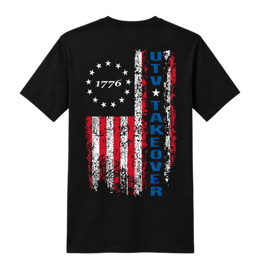2024 UTV Takeover T-Shirt - Patriotic Design