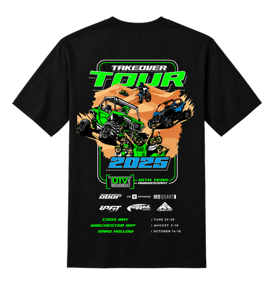 2025 UTV Takeover T-Shirt - Tour Design