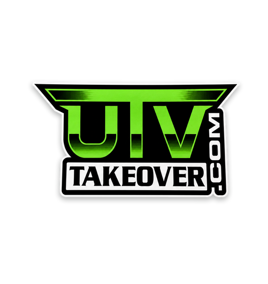 2023 UTV Takeover Sticker - Takeover Logo (Green)